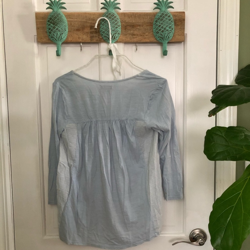 Lucky Brand lacy detail blouse - Picture 4 of 5